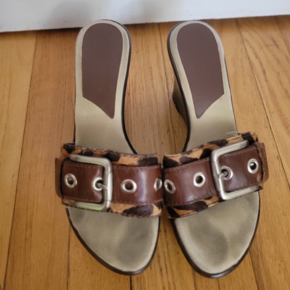 Adol wedge slippers